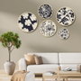 Wallity Yats-05 Conjunto de 5 Cuadros Decorativos Multicolor